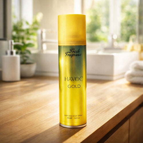 Havoc Gold Perfumed Body Spray for Men - 200ml