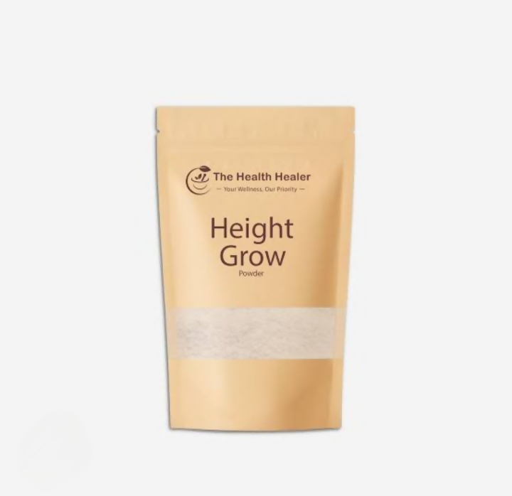 The Health Healer Height Grow Powder Natural Height Increase Supplement For Daily Growth And Wellness – 70g