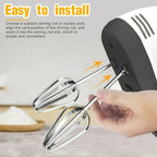 Electric Egg Beater Machine, 5-Speed 180W Mixer, Kitchen Use