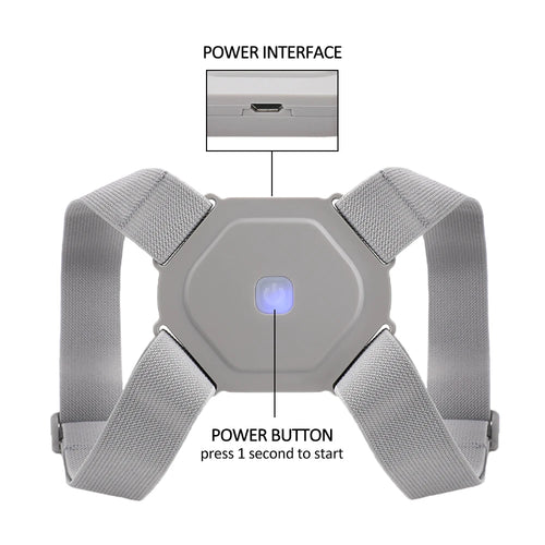 Smart Posture Corrector Vibration Reminder USB Rechargeable Device