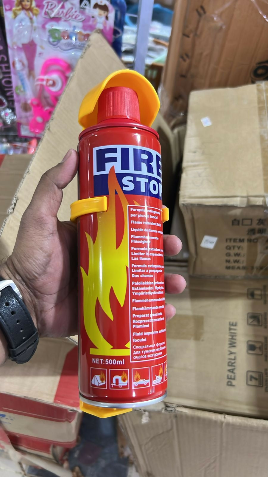 Foam Stop Fire 500ml Portable Fire Extinguisher Spray