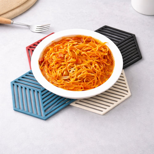 Heat Resistant Silicone Mat, Non Slip Silicone Pot Holder and Table Mat