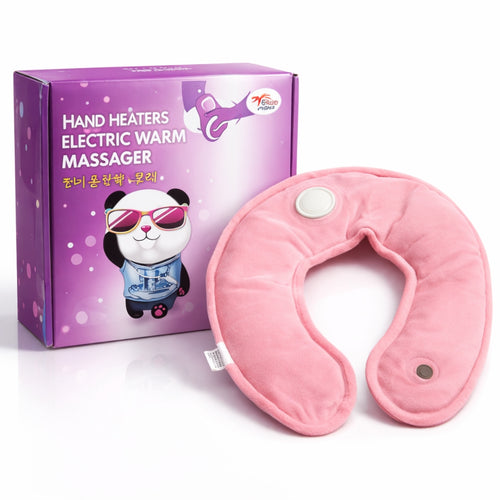 Heated Neck Pillow Cushion Rechargeable Multi Purpose Support Pillow