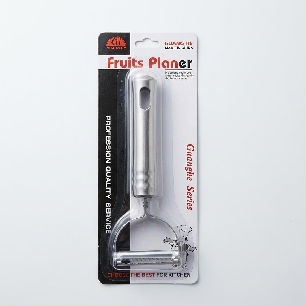 Heavy Duty Stainless Steel Kitchen Peeler with Comfortable Handle
