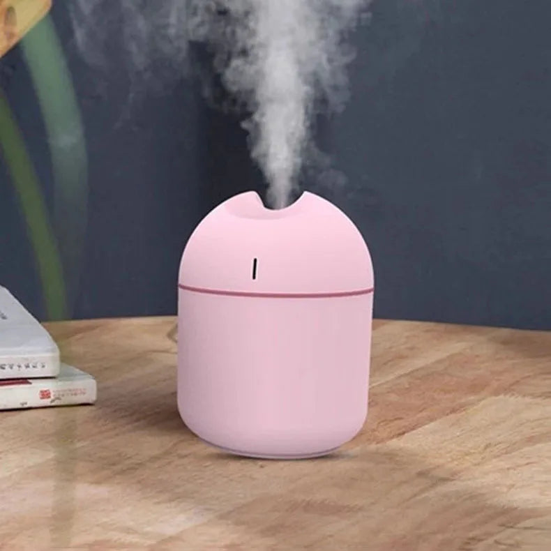 Air Humidifier, Mini USB Cool Mist Air Moisturizer for Bedroom and Desk