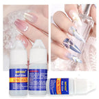 Strong Nail Glue, Nail Art, Decorations Artificial Nails - Pack of 5