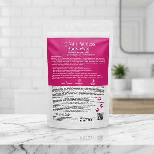 Herbal Mogra Scented Hair Removal Wax Powder 100g