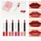 4-in-1 Matte Lipstick Set – Long-Lasting & Smooth Finish