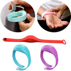 Hand Sanitizer Wristband, Silicone Refillable Travel Dispenser