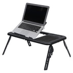 Study Desk, Portable Folding, Plastic Bed Table for Laptop
