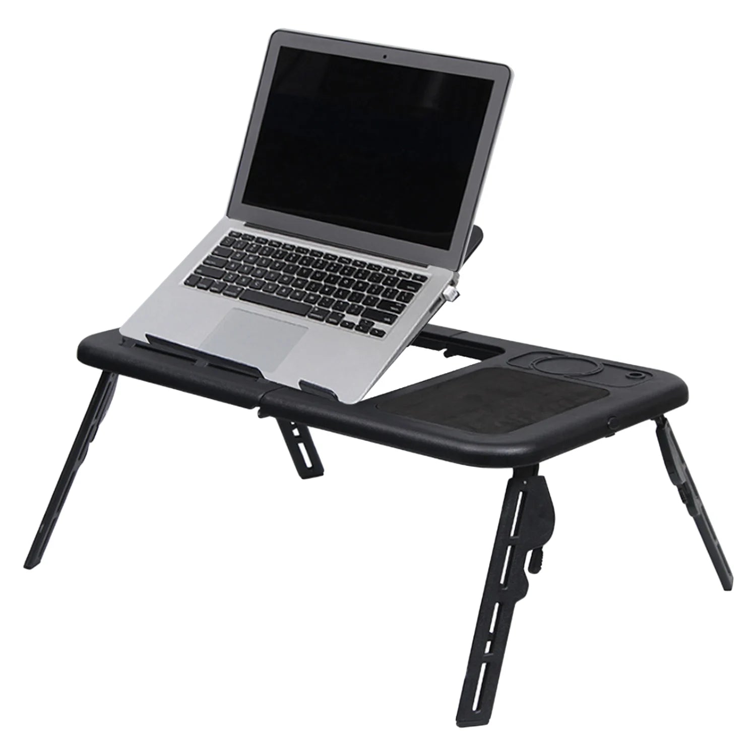 Study Desk, Portable Folding, Plastic Bed Table for Laptop