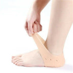 Silicone Gel Heel Pad Socks – Heel Pain Relief & Anti-Crack Protectors | 1 Pair for Men & Women