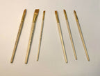 Pack of 6 Professional Angular Brush Set
