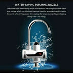 Instant Hot Water Tap, Electric Tankless Heater, Fast Heating for Kitchen