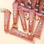 Huda Moji Teddy Style Cocoa Butter Lip Gloss Set Nude Shades - Pack of 2