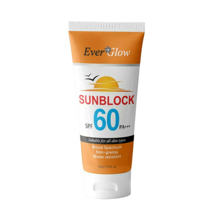 Ever Glow Whitening Sunblock SPF 60 – 60ML