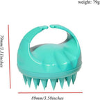 Scalp Massager – Soft Silicone Shampoo Brush for Deep Scalp Care & Hair Cleaning