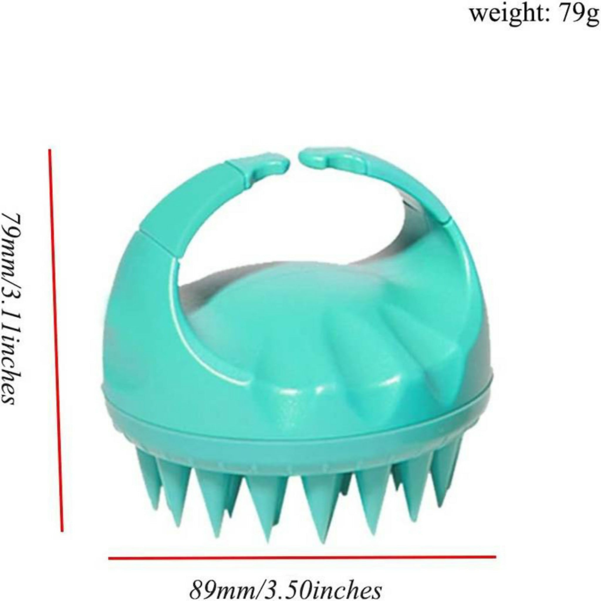 Scalp Massager – Soft Silicone Shampoo Brush for Deep Scalp Care & Hair Cleaning