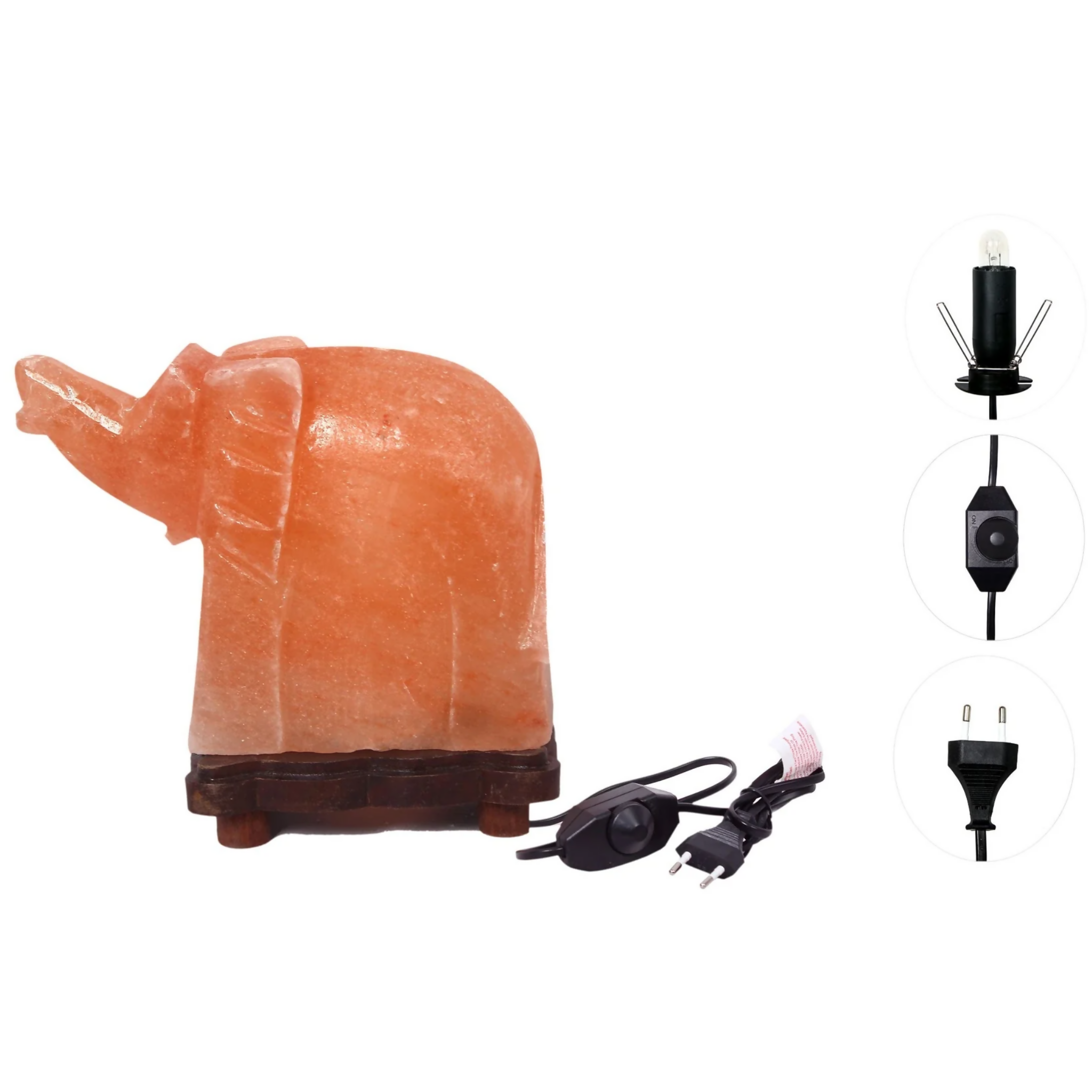 The Mighty Elephant Himalayan Salt Lamp