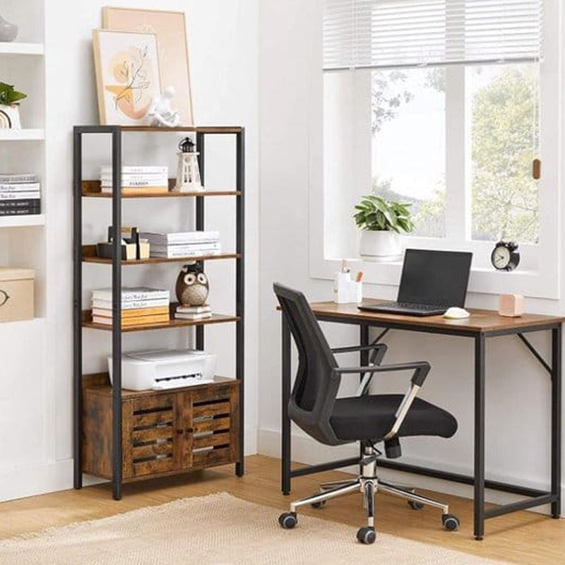 Armoire Bookcase Cabinet Organizer Rack