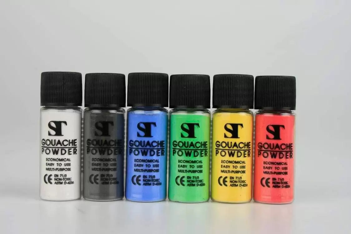 ST Gouache Powder In Basic Colors