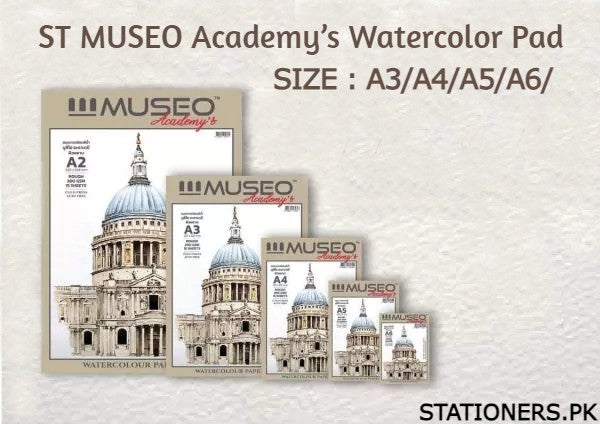 MUSEO Academy's Watercolor Paper Pad