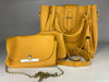 3-in-1 Premium Handbag Set with Stoles & Accessories - Honey Orange