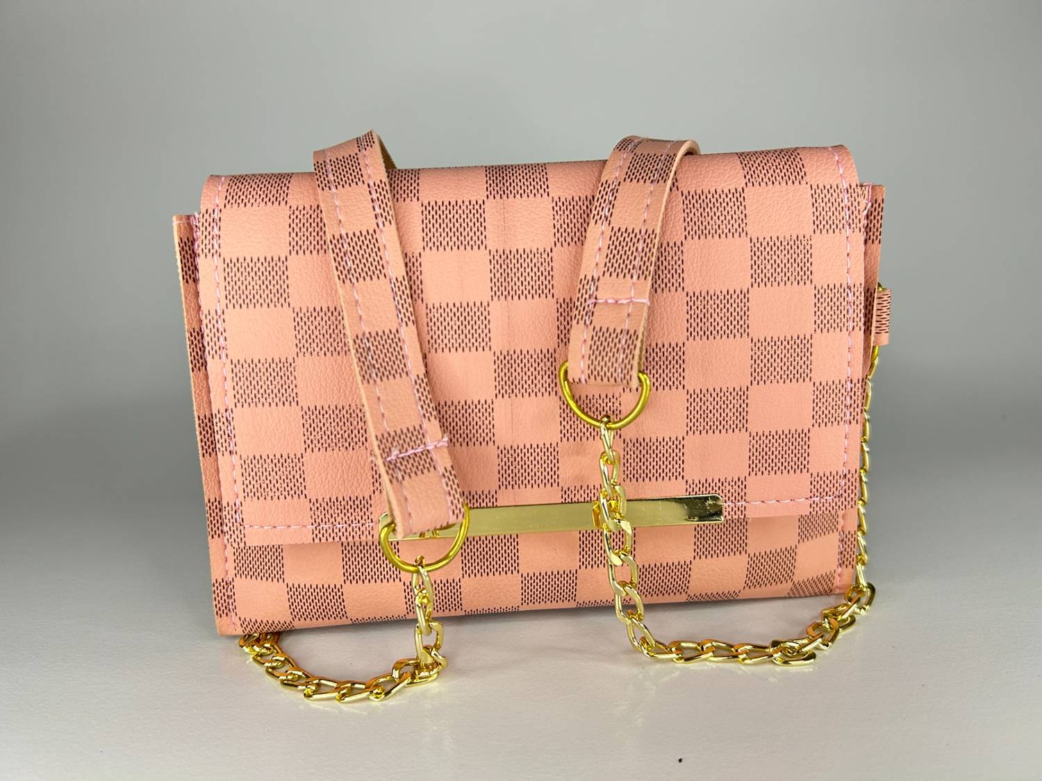 Classic Tote Handbag – Light Salmon Pink