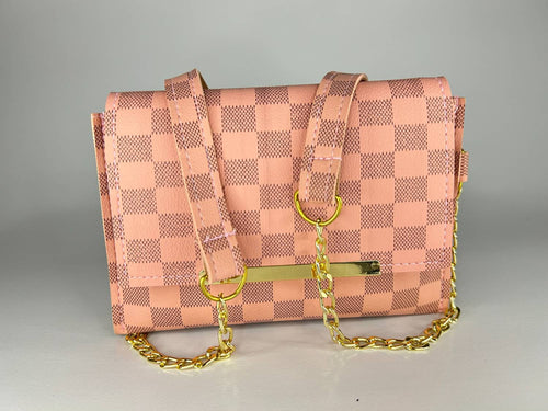 Classic Tote Handbag – Light Salmon Pink