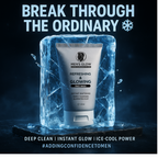 Men's Glow Facewash Bundle – Facewash + Whitening Cream Combo Set