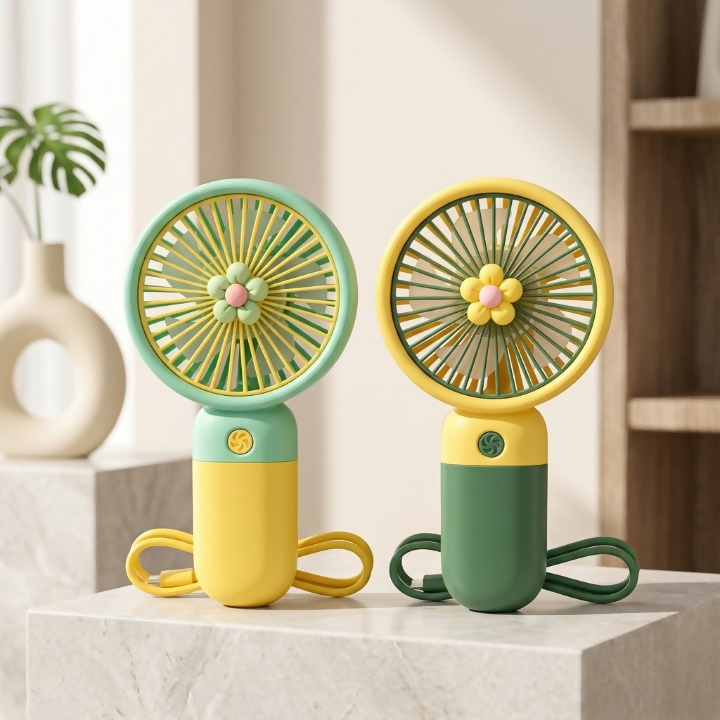 3 Speed Rechargeable Hand Fan