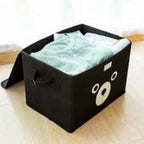 Panda Box – Storage Box – Cartoon Storage Box – Multipurpose Foldable Cube Storage Bin for Kids