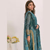 Dress Set, Embroidered Daman Border for Front & Back On Organza