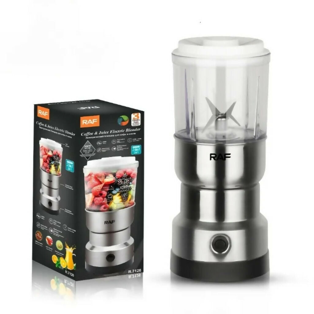 2 in 1 RAF Coffee And Juice Electric Blender, for Home & Office Use
