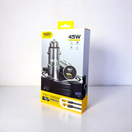 Car Charger, Car45 Volt Series,  Dual Port Smart