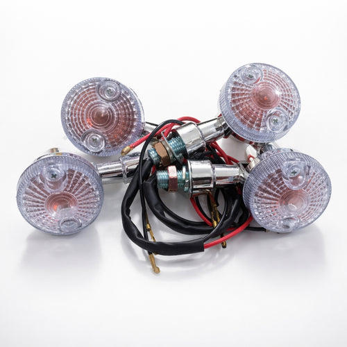 Indicator Signals, Universal Motorcycle LED Lights Round Signal