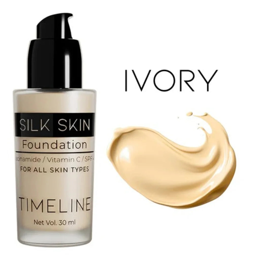 Silk Skin Foundation, Lightweight Natural Coverage, for Women