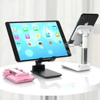 Universal Foldable Mobile & Tablet Stand | Adjustable Multi-Angle HolderUniversal Foldable Mobile & Tablet Stand | Adjustable Multi-Angle Holder