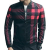 Men's Zipper Jacket 2025, Checked Design, Casual & Formal Wear