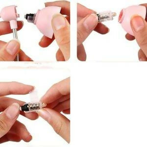 Mini Book Light with Clip – Portable LED Reading Lamp, Travel Bedroom Night Light, Eye Protection (Random Color)