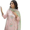 Suit, Refined Blush Pink Delicate Embroidery on Finest Self-Lawn Fabric