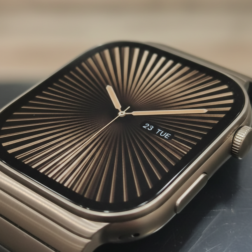 Crown S600 10+1 Ten Plus in One Smart Watch with Bluetooth Calling & Earbuds Set