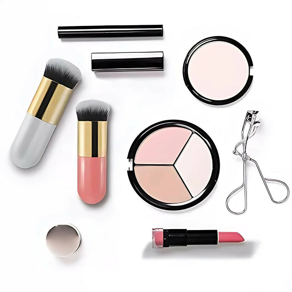 Chubby Pier Foundation Brush, Soft Bristles & Flat Head, for Women
