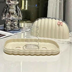 Decorative Shell Tissue Box Case Elegant And Modern Napkin Holder Stylish Daily Use Home And Office Accessory