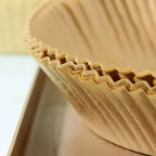 50 Pcs Air Fryer Disposable Paper Liners – Non-Stick Greaseproof Baking Paper