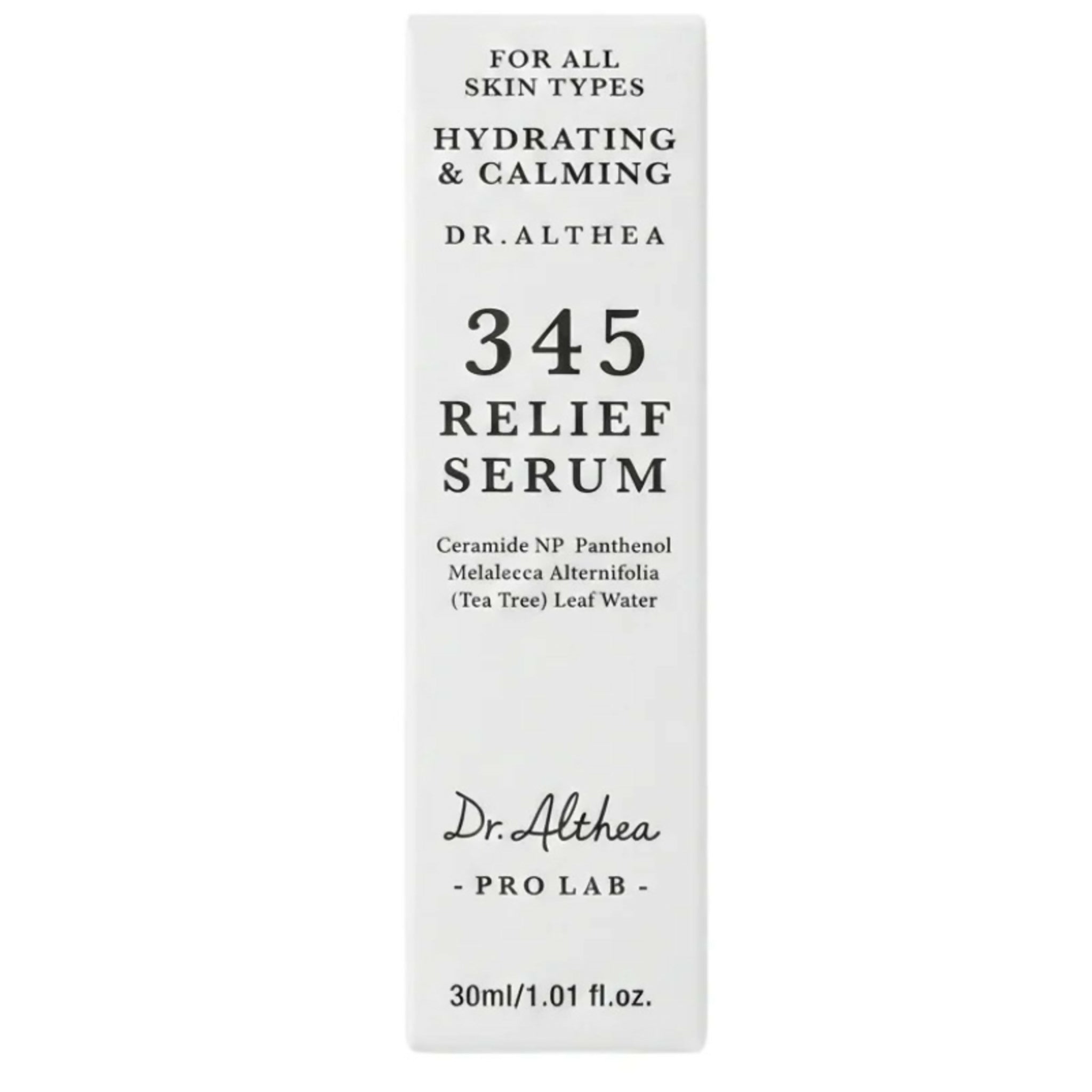Dr. Althea 345 Relief Serum 30ml | Hydrating & Soothing Serum with Tea Tree Leaf Water, Ceramide NP & Niacinamide