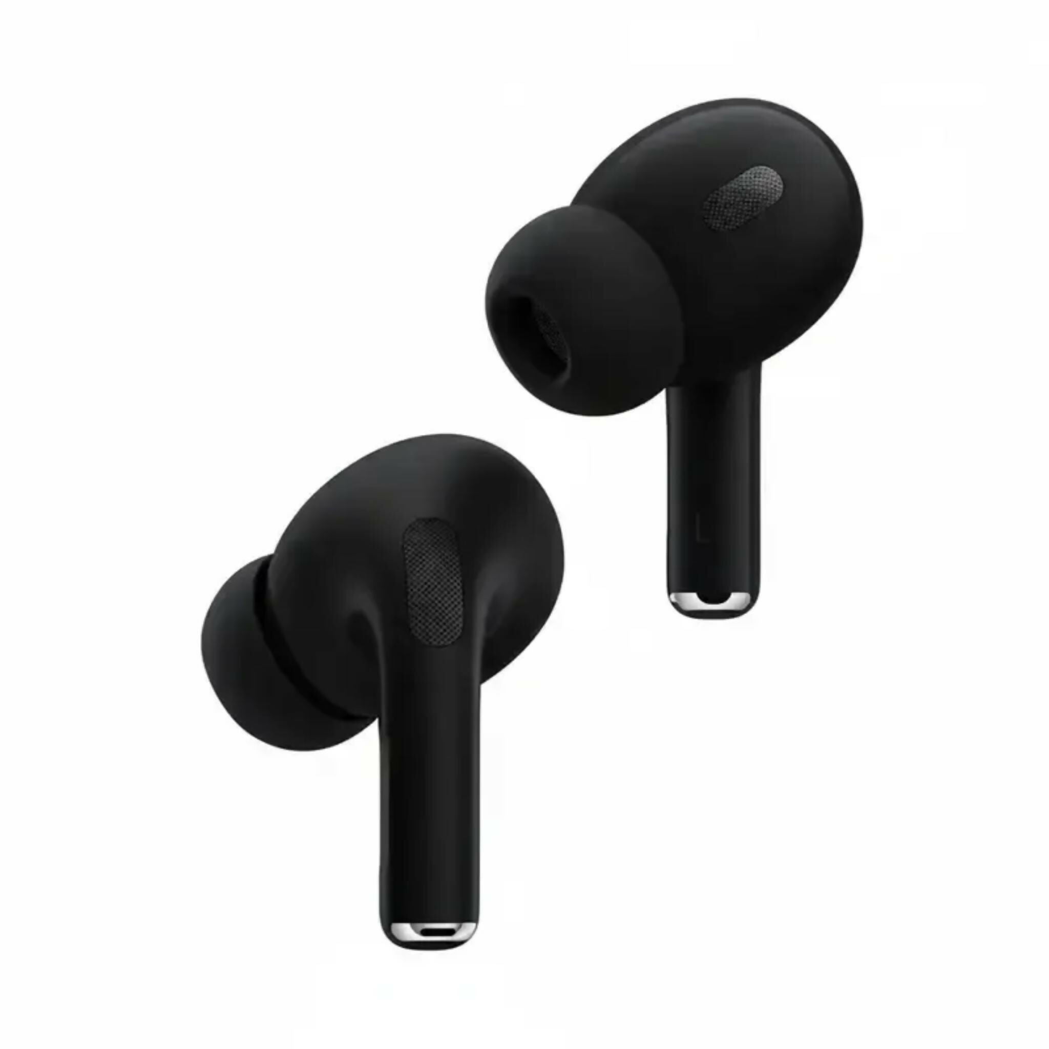 Black AirPods Pro 2 Wireless Bluetooth Earbuds With Charging Case