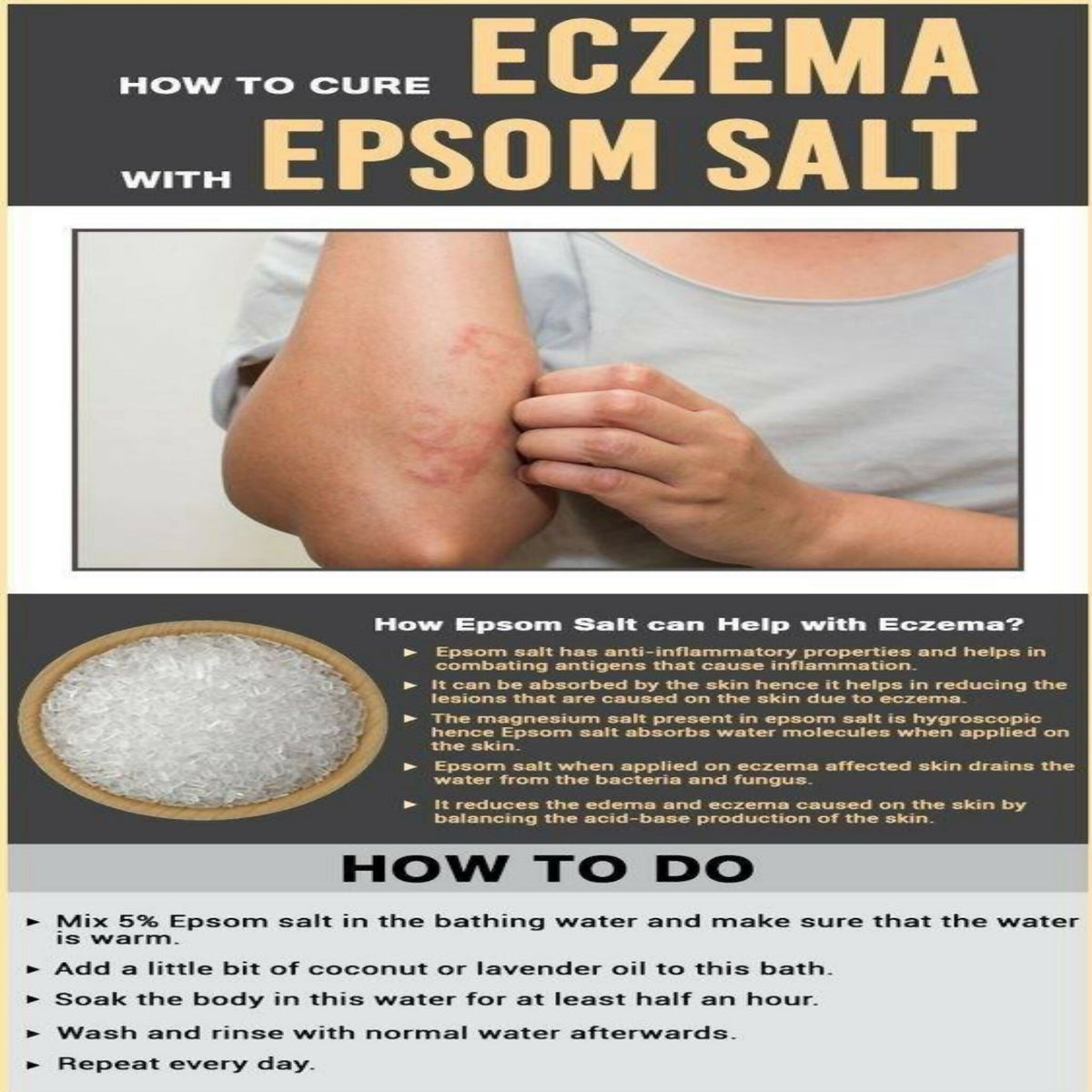 1Kg Epsom Salt – Natural Mineral Fertilizer for Plants, Beauty & Household Use