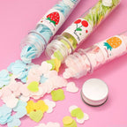 120pcs Disposable Paper Flower Soap Tube – Portable Handwash Sheets for Kids & Adults