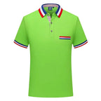 Premium Cotton Polo Shirt, Breathable Long-Staple Fabric, forUnisex